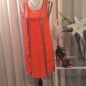 C. LUCE ORANGE DRESS